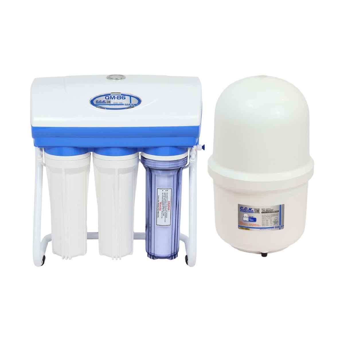 retfgv_11zon دستگاه تصفیه آب خانگی C.C.K QM86 (5مرحله)